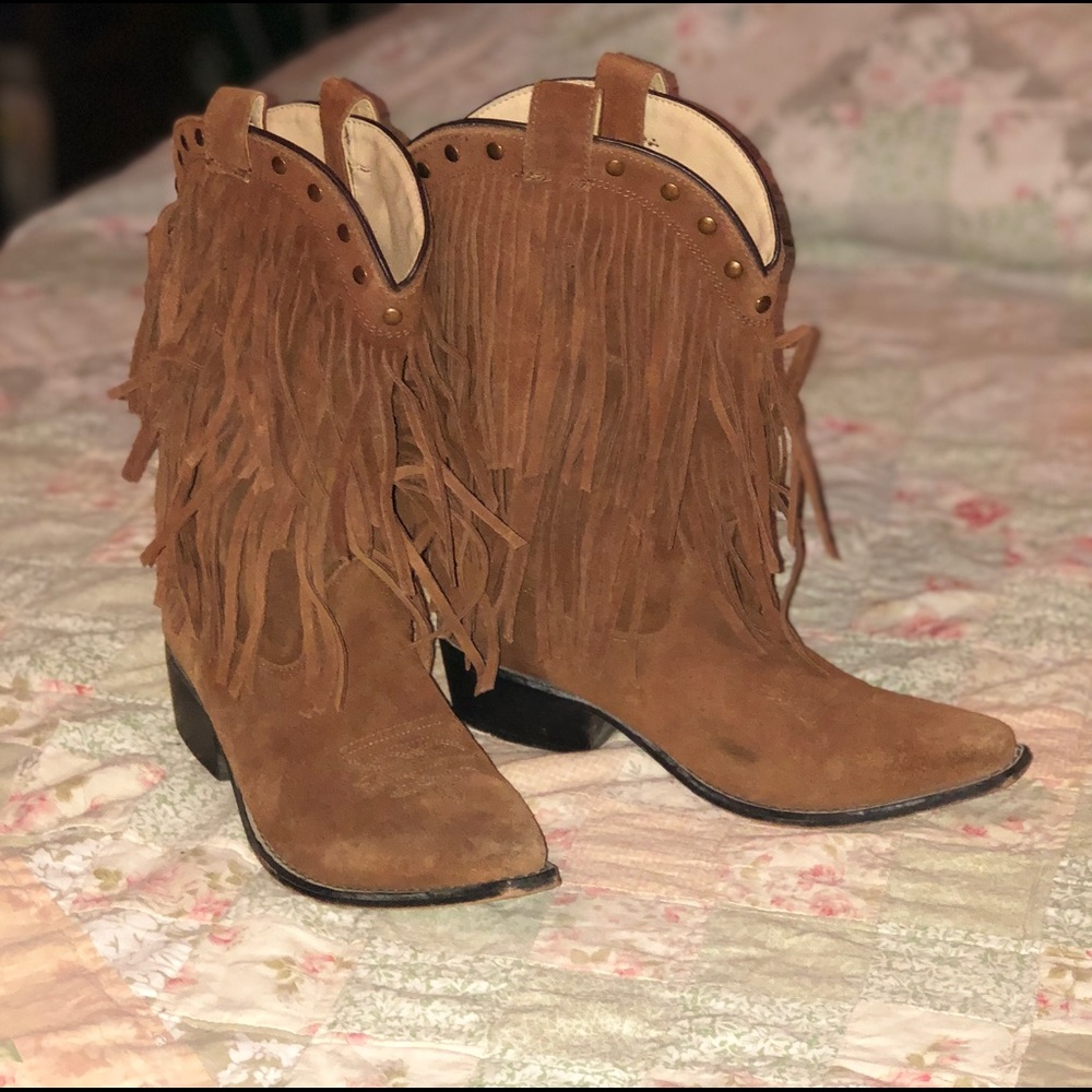 Brown shyanne girls boots